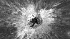 Impact Moon Crater Surface Nasa's Lro Images