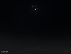 Moon Time Sunset Sky Deg Sunrise