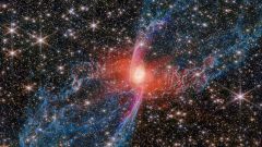 Star Image Nebula James Webb Space Telescope Red Giant Spider