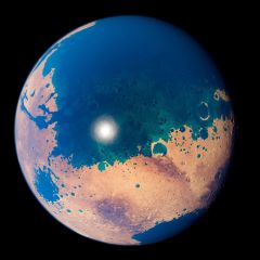 Mars Earth Water Planet Valles Marineris Ocean