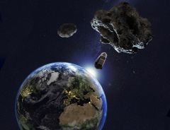 Asteroid Earth Asteroids Size Impact Time