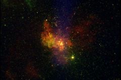 Matter Milky Way's Hole Model Core Galactic Center