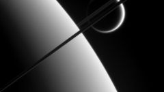 Saturn's Moon Rings Moons Seti Institute Titan