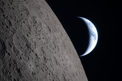 Moon Head Surface Lava Nasa's Artemis Ii Data