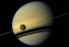 Titan Seti Institute Moon Hyperion Moons Saturn's