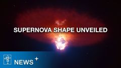 Explosion Star Shape Milky Way Supernova Shock