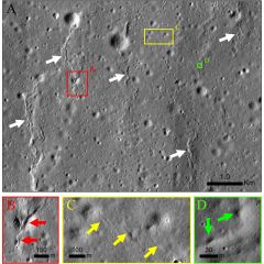 Moon Smrs Scarps Activity Lobate Scarps Maria