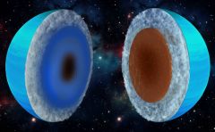 Uranus Neptune Ice Models Water Rock