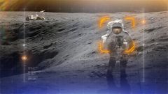 Moon Water Astronauts Earth Surface Nasa