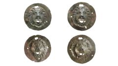 Discs Khirbat Ibreika Lion Bronze Coffin Archaeologists