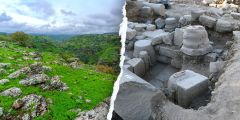 Synagogue Southern Wall Golan Heights Parks Authority Israel Nature Structure