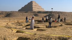 Tomb Painting Cairo Necropolis Saqqara Supreme Council