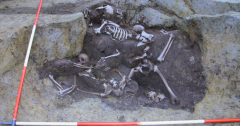 Researchers Skeletons City Remains Roman City Bbc News