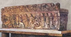 Sarcophagus Coffin Woman Curse Roman Times Danube River