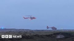 Rescue Army Dreamers Welsh Coast Pembrokeshire Coast Wales Air Ambulances Pembrokeshire Coast National Park