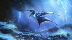 Pterosaurs Study Baby Storm Skeletons Lagoon