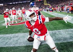 New England Patriots Amin Touri Giants Drake Maye New York