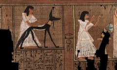 Jackal Strudwick Papyrus Egypt Fluid Fitzwilliam
