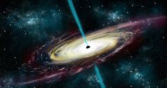 Jet Hole Astronomers Milky Way Quasar Universe